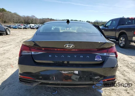 2023 Hyundai Elantra Sel из США, поврежденный, VIN 5NPLM4AG3PH101891